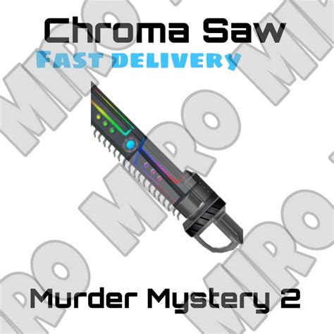  Chroma Saw Knife MM2 Value 